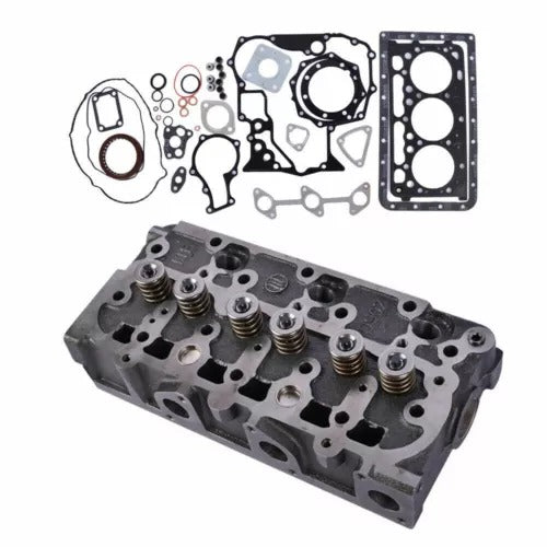 D902 Complete Cylinder Head 6687728 7000466 7327334 for Kubota Engine Bobcat Mini Track Loader MT55 - KUDUPARTS