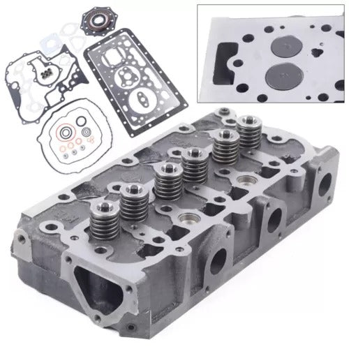 D902 Complete Cylinder Head 6687728 7000466 7327334 for Kubota Engine Bobcat Mini Track Loader MT55 - KUDUPARTS