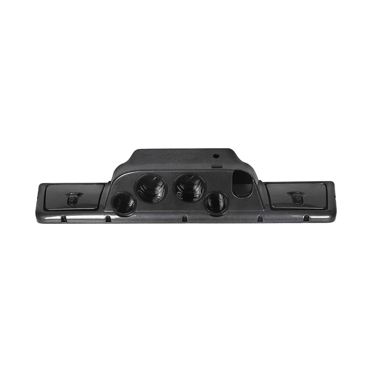 Dash Board Cover Assembly Carbon Fiber Style for Club Car DS Golf Cart 1982 and Up - KUDUPARTS
