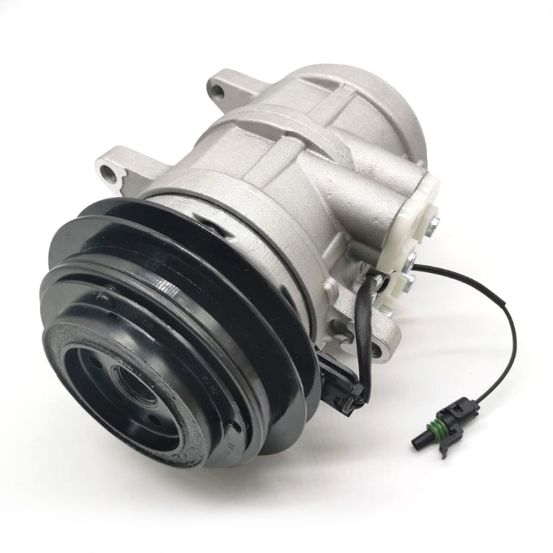 Denso 6E171 AC Compressor SE503051 for John Deere 670B 770B 8450 2955 300D 1055 Ship to US - KUDUPARTS