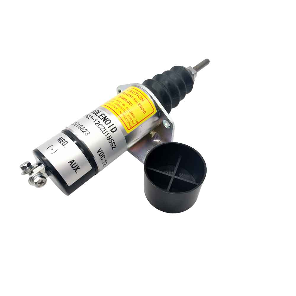 Solénoïde d'arrêt diesel 1500-3026 1502-12C2U1B5S2 pour 12 V