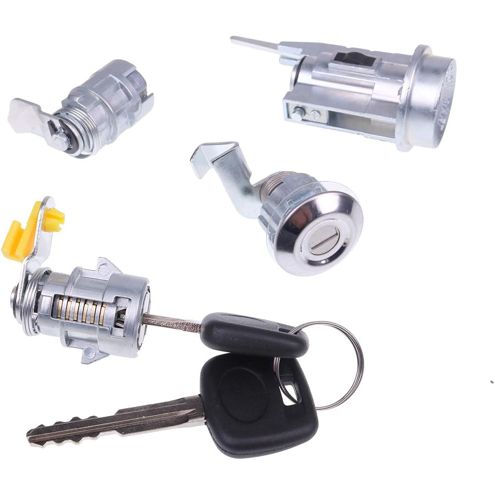 Serrure de porte et serrure à gaz avec 2 clés 69005-35130 pour Toyota Pick Up Hilux RN85 RN90 RN106 LN80 LN86 LN90 LN105 LN109 YN85 YN86 1988-1997