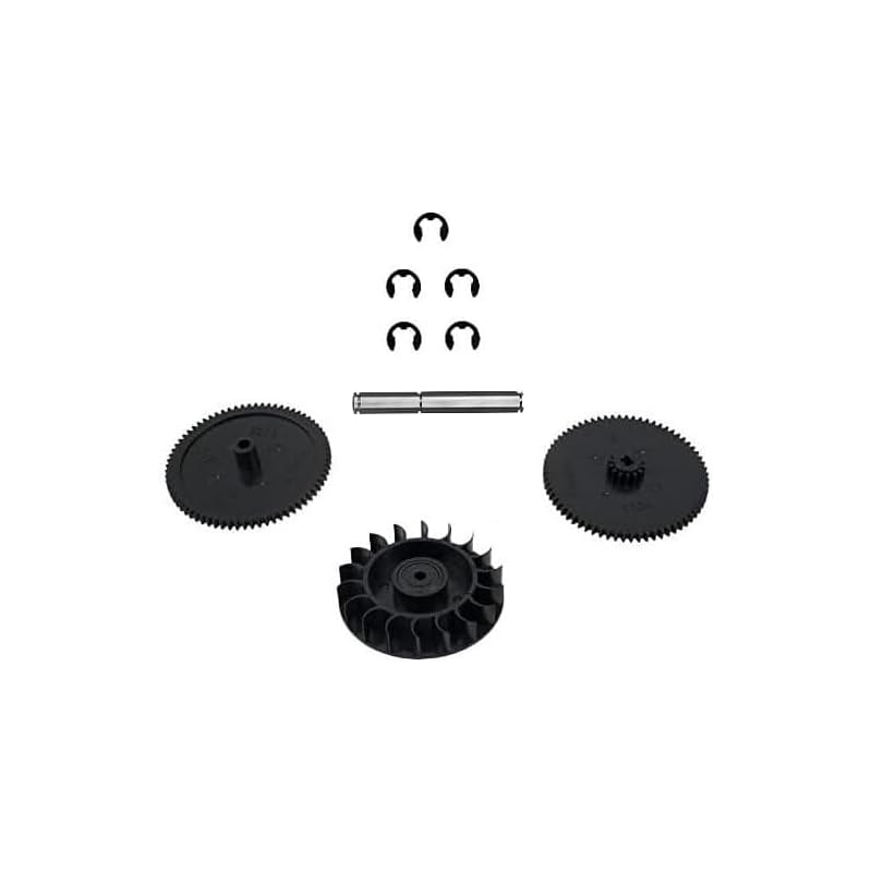 Drive Train Gear Kit with Turbine Bearing 9-100-1132 for Polaris Pool Cleaner Vac-Sweep 360 380 - KUDUPARTS