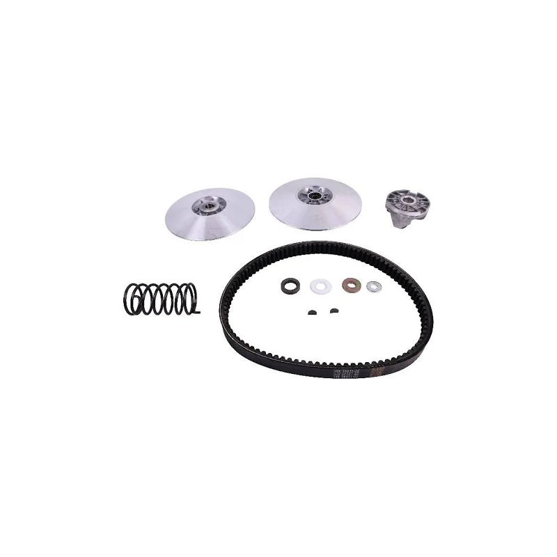 Driven Clutch & Belt Kit J55-G6260-00-00 for Yamaha 4 Cycle Gas Golf Cart G2 G8 G9 G11 G14 G16 G20 G21 G22