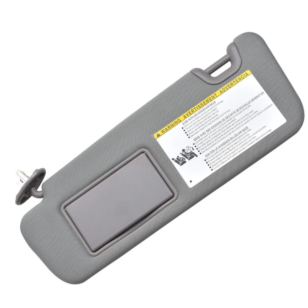 Driver Left Side Sun Visor 74320-0E074-B0 for Toyota Vehicle Highlander 2014-2019 - KUDUPARTS