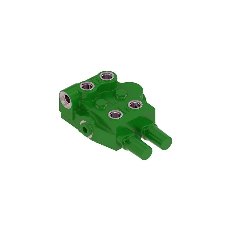 Soupape de commande sélective arrière double RE248038 pour tracteur John Deere 5065M, 5070M, 5075M et 5083E