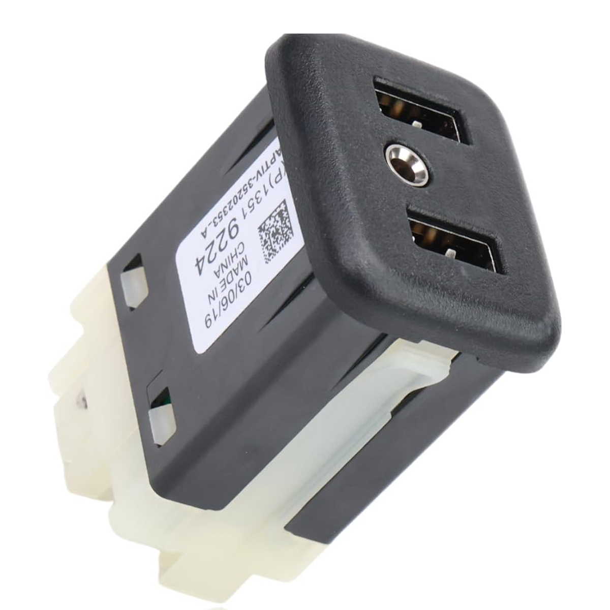 Dual USB Port Interface AUX Jack Car Player 13519224 for GMC Chevrolet Chevy Buick Cadillac - KUDUPARTS