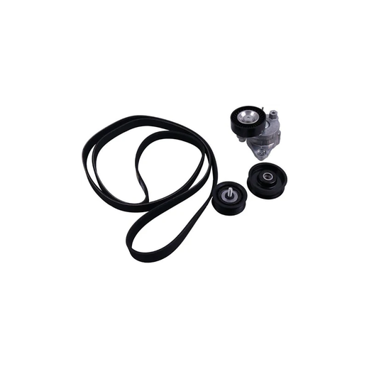 Engine Drive Belt Tensioner Idler Pulley Serpentine Belt Kit 2722000270 for Mercedes Benz GL450 ML350 ML550 SLK300 - KUDUPARTS