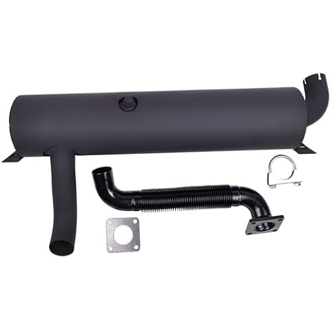 Kit de tubo de escape con junta 7130725 6727753 para cargadoras Bobcat S160, S185, S205, T180 y T190