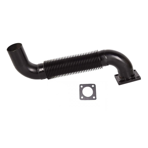 Exhaust Pipe With Gasket 7130725 6727753 for Bobcat Loader S160 S185 S205 T180 T190 - KUDUPARTS