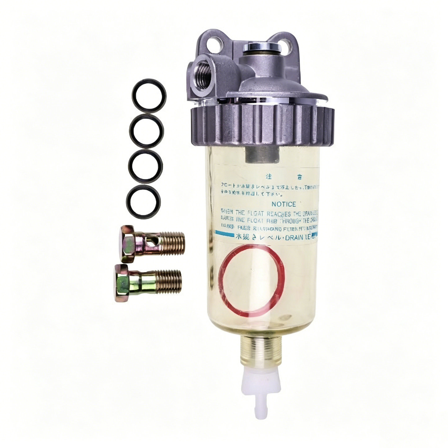 Filter Water Separator 8972186470 for Isuzu Engine 3KA1 3KB1 3KC1 4BC2 4BD1 4BG1 4JA1 4JB1 4JG1 6BB1 6BG1 6RB1 C240