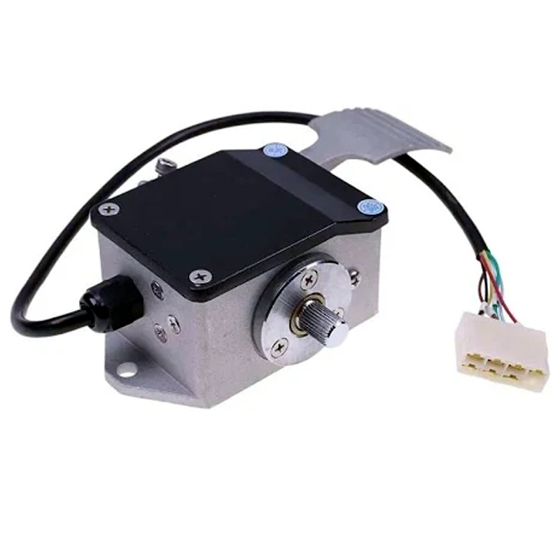 Pedal de acelerador de pie estilo FP-6 de 0 a 5 K para potenciómetro Curtis EV de 0 a 5 ohmios