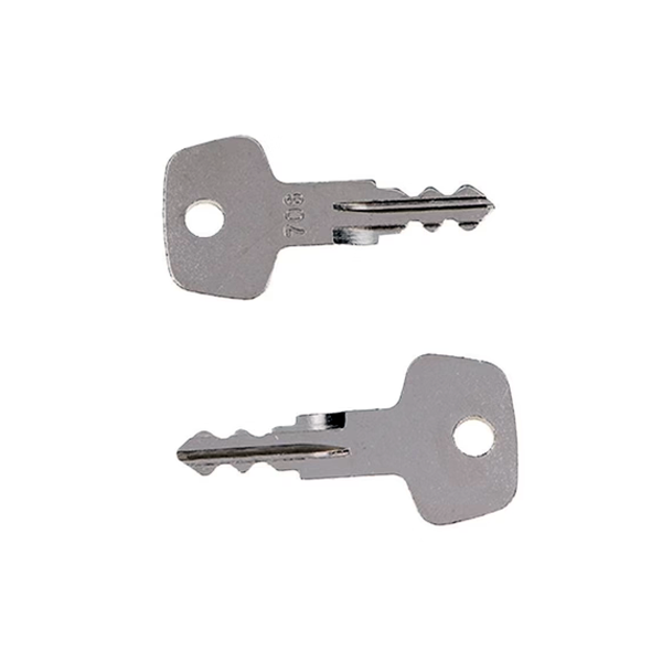 For Hitachi Liebherr J2 Heavy Equipment Fuel Cap Lock Key 706 - KUDUPARTS