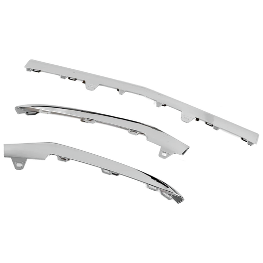 Front Bumper Chrome Trim Molding for Mercedes-Benz W212 E250 E-Class E250 E350 E400 E550 E63 - KUDUPARTS