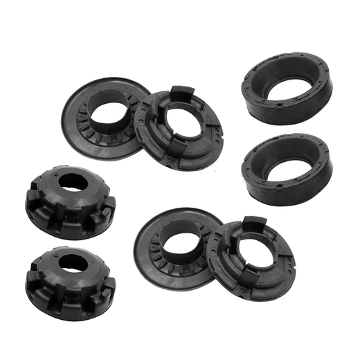 Front Rear Upper & Lower Spring Isolator Kit 52088257 52088401 K160061 K160042 for Jeep Vehicle Grand Cherokee 1999-2004 - KUDUPARTS
