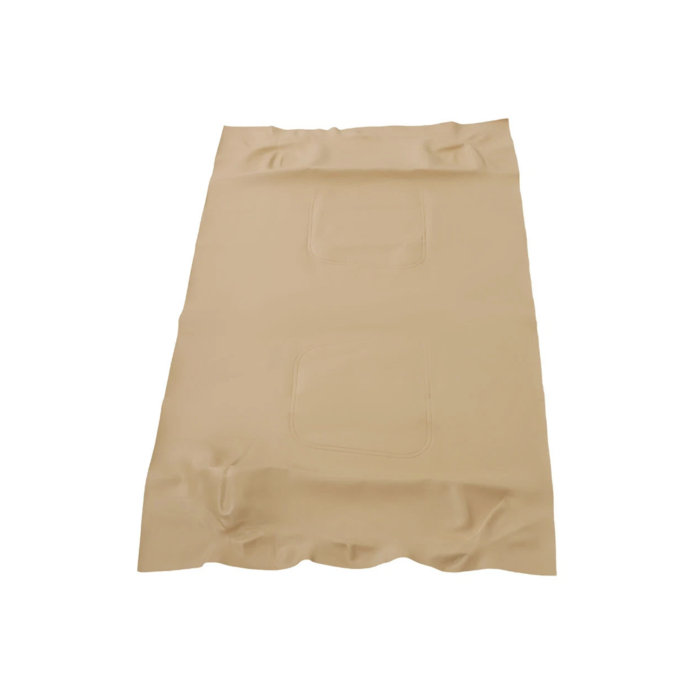 Front Seat Cover Kit for Club Car Golf Cart DS 1982-2000.5 Beige - KUDUPARTS
