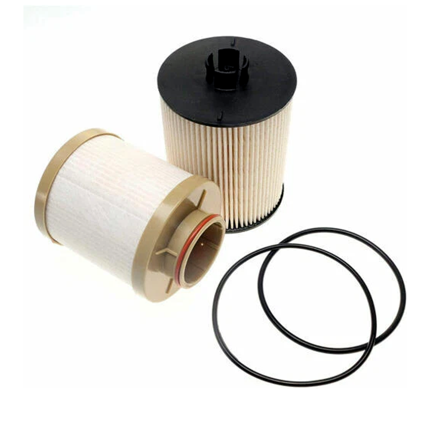 Fuel Filter Kit 8C3Z-9N184-C for Ford 2008-2010 Super Duty F-250 F-350 F-450 F-550 - KUDUPARTS