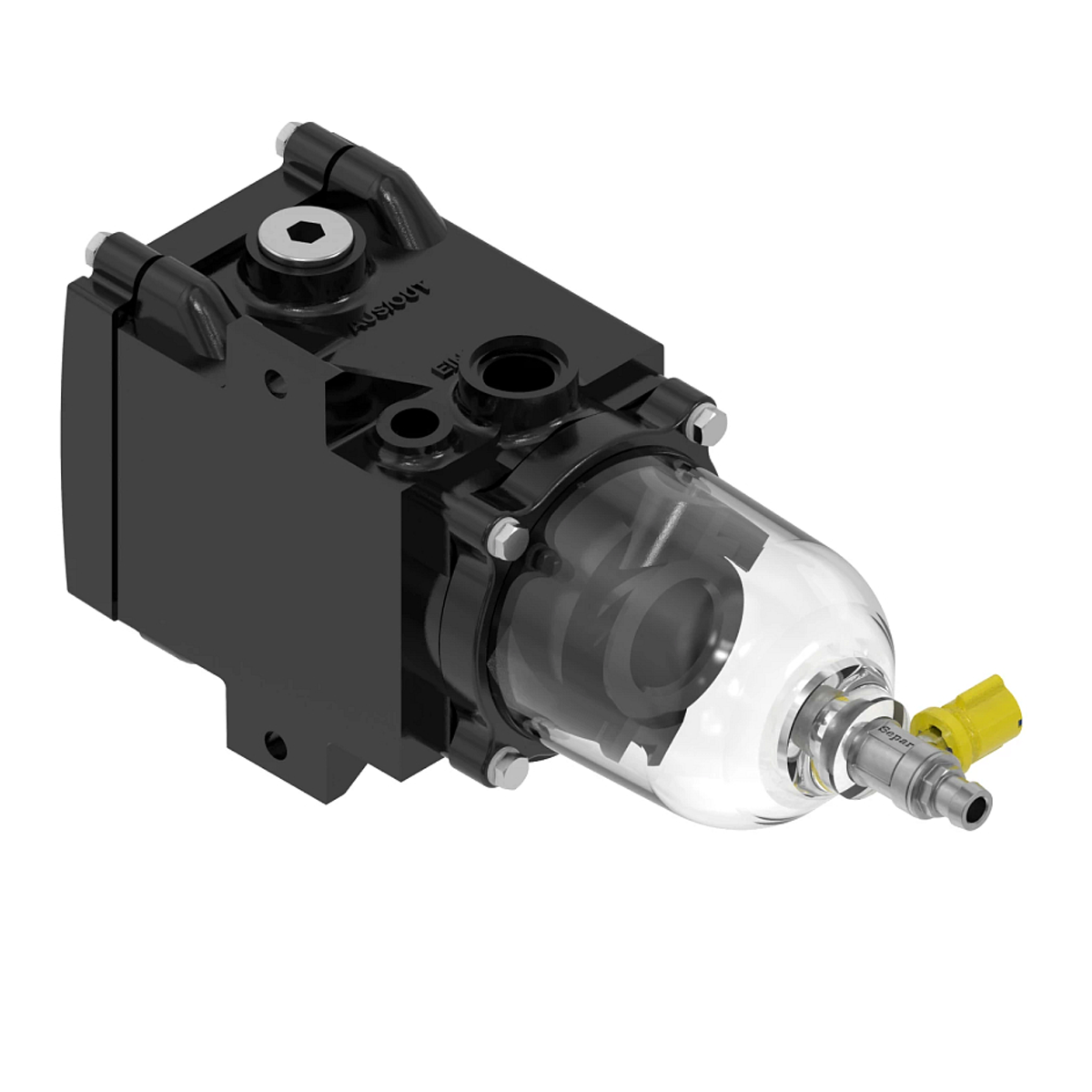 Fuel Filter Sediment Bowl Assembly RE575968 RE242329 for John Deere Engine 4045 6068 6090 Tractor 7630 7715 7820 8120 8130 8520