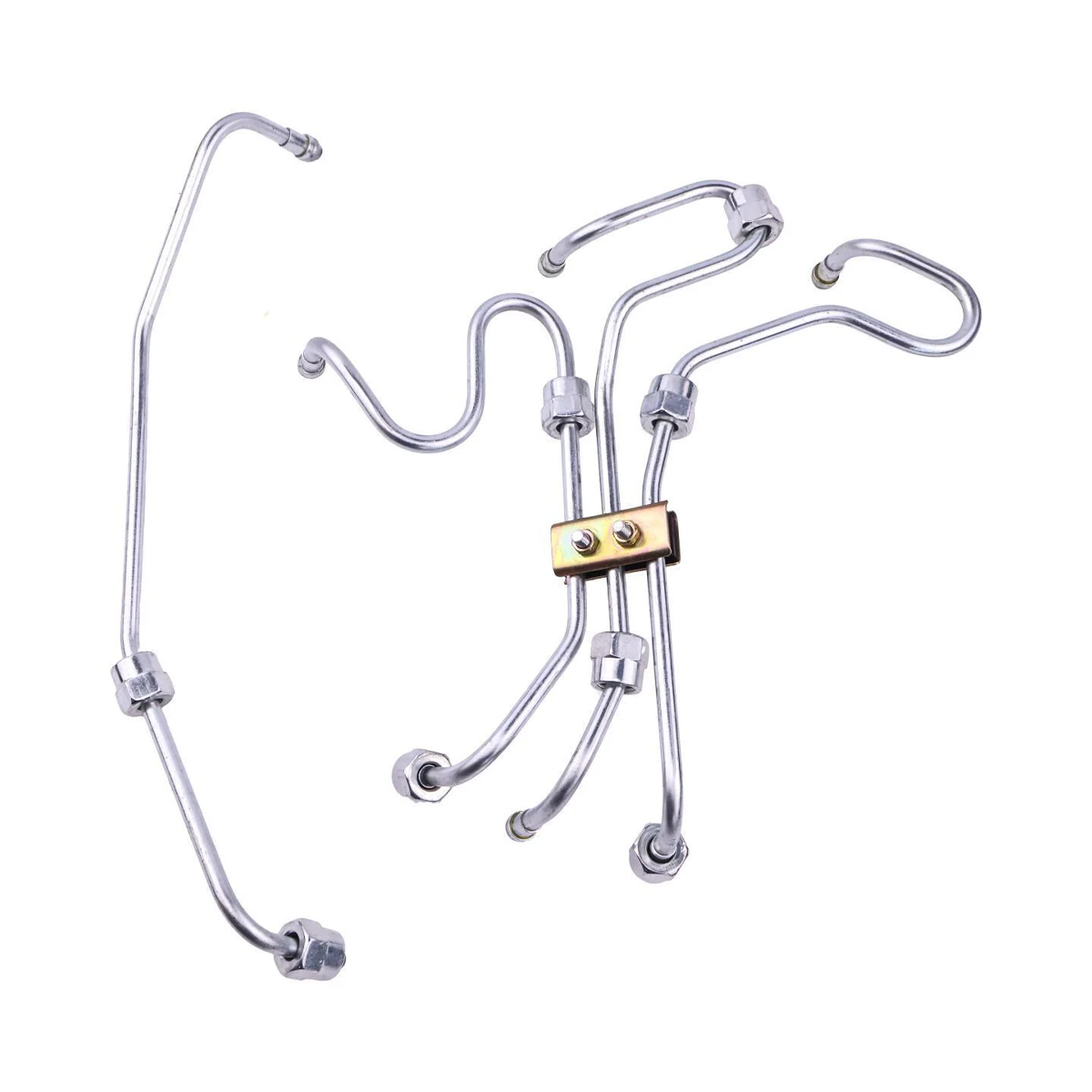 Juego de tubos de inyector de combustible 8970177881, 8970177871, 8970177891 y 8970177901 para motores Isuzu 4JG1 y 4JB1 de excavadoras John Deere 75C y 80C.