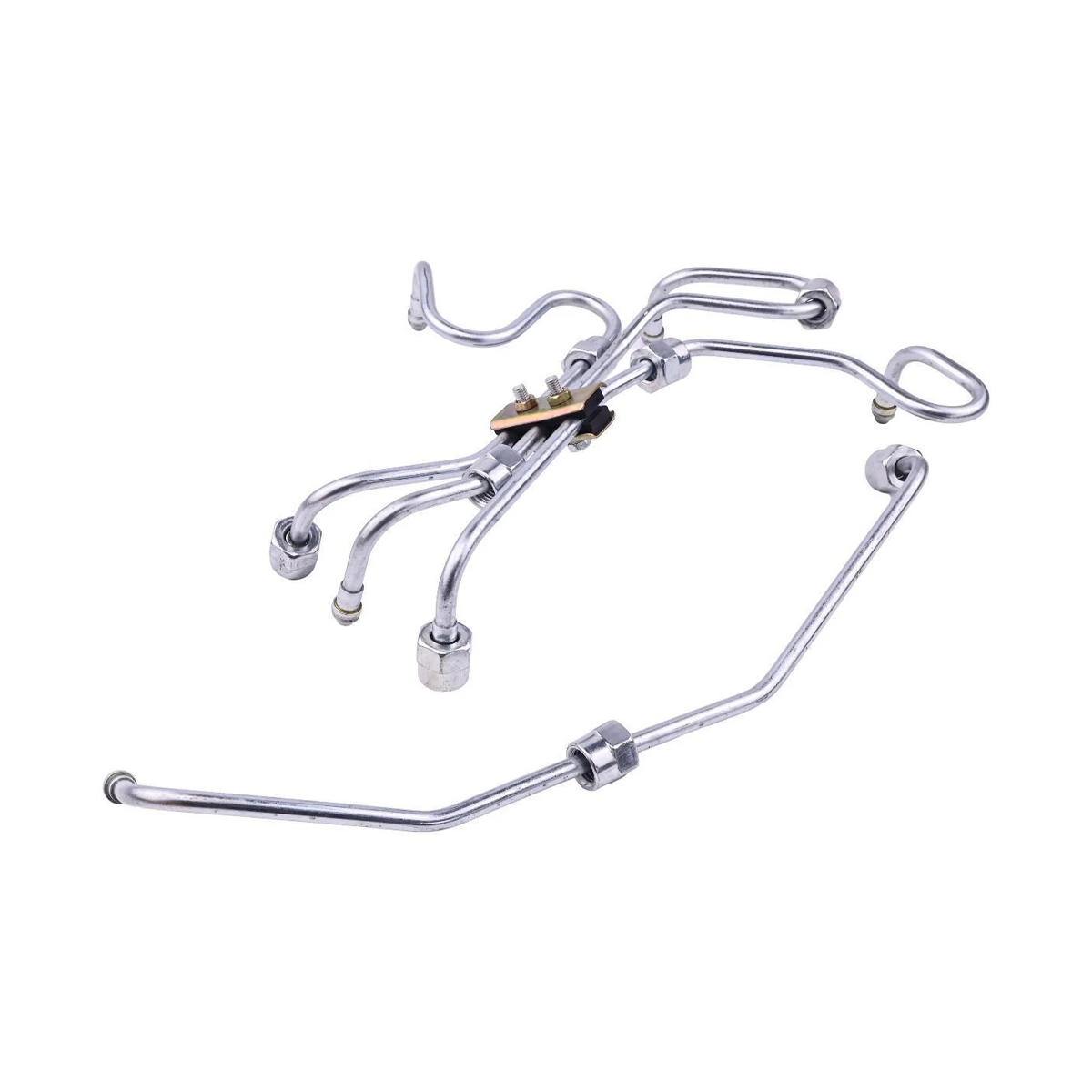 Fuel Injector Pipe Set VI8970177881 VI8970177871 VI8970177891 VI8970177901 for Isuzu Engine 4JG1 4JB1 Kobelco Excavator SK80CS-1E 80MSR-1E 80MSR 70SR 70SR-1E SK80CS - KUDUPARTS