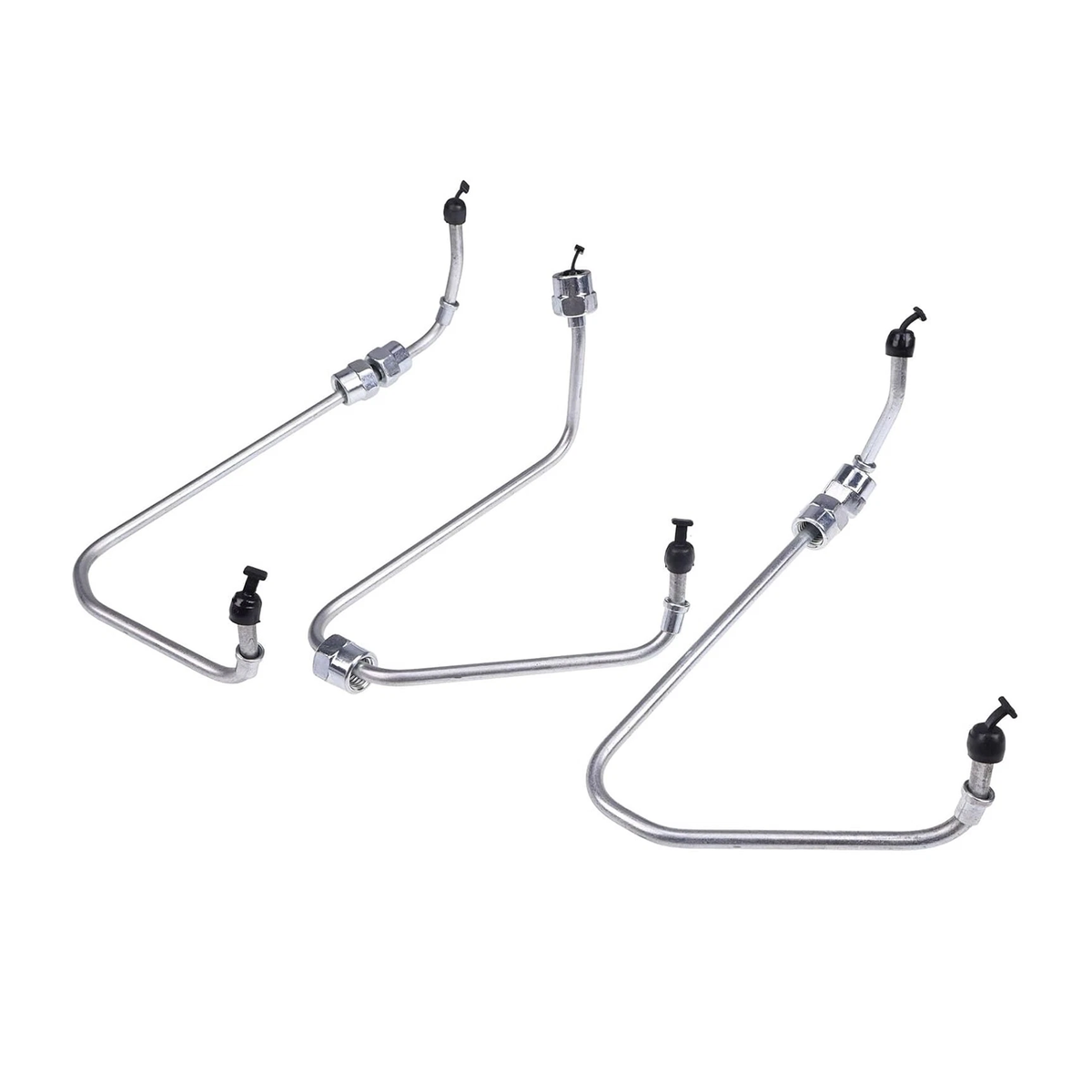 Fuel Injector Pipe Set for Kubota Engine V1702 Bobcat Skid Steer Loader 645 743 - KUDUPARTS