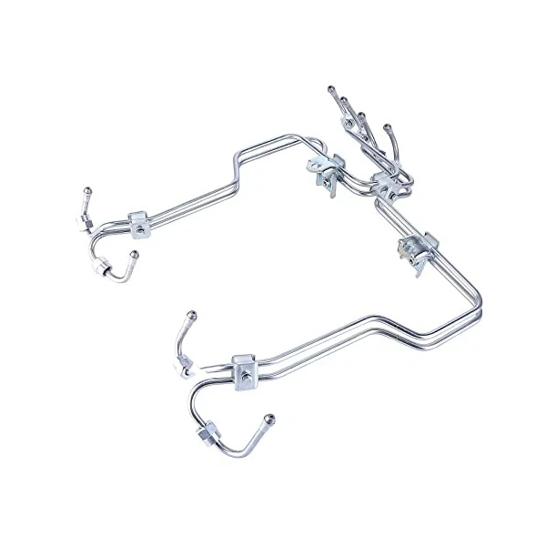 Fuel Injector Supply Tube Line Kit 3960783 3960784 for Cummins Engine 6B5.9 6BT 5.9L 1991-1993 Dodge Pickup - KUDUPARTS