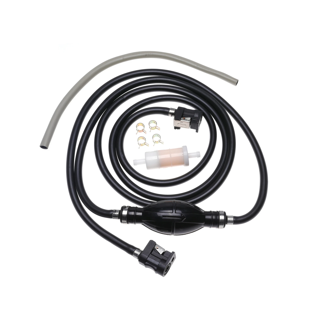 Fuel Line Hose Kit 6YK-24306-64-00 for Yamaha Outboard Motor 15 20 25 30 40 50 60 70 80 hp - KUDUPARTS