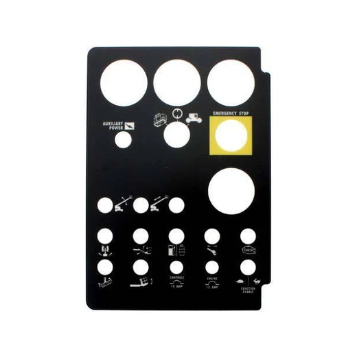 Gnd Cont Pnl Decal 72160GT 72160 for Genie Boom Lift S-40 S-45 S-60 S-65 S-80 S-85 - KUDUPARTS
