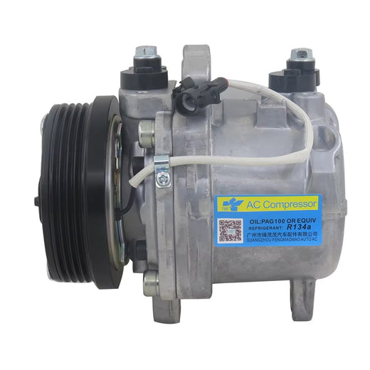 12V CR06B 4PK A/C Compressor 95200-58J40 for Suzuki Wagon R Alto Palette Carry Every Solio Mazda - KUDUPARTS