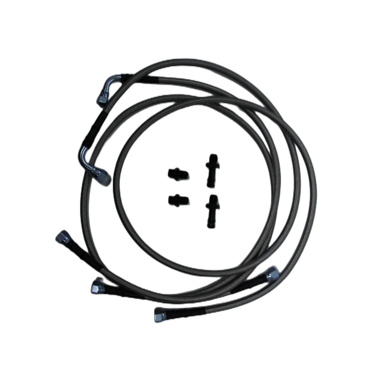 Heavy Duty Transmission Cooler Hose Line Kit for 2003-2007 Cummins 47RE 48RE Dodge Pickup Truck Ram 2500 3500