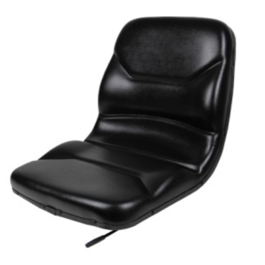 High Back Black Seat for Bobcat Skid Steer Loader S205 - KUDUPARTS