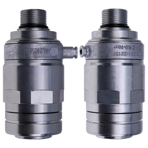 Hydraulic Coupler Kit AL210588 AL210587 for John Deere Tractor 6090 6100 6105 6110 6115 6125 6130 6140 6155 6150 6170 6190 6230 6425 7130 - KUDUPARTS