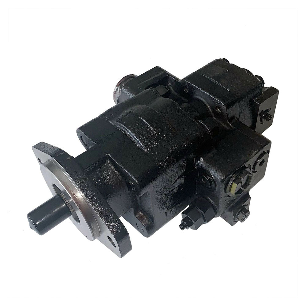 Hydraulic Pump Ass'y AT331223 compatible with John Deere Backhoe Loader 310G 310SJ 310SK 315SJ 315SK 325J 325K 325SK - KUDUPARTS