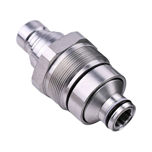 Hydraulic Quick-Connect Coupler AT406474 for Yanmar Engine 4TNV84T John Deere Loader 320E 323E 328E 326E 329E 332E 318E 333E 319E - KUDUPARTS