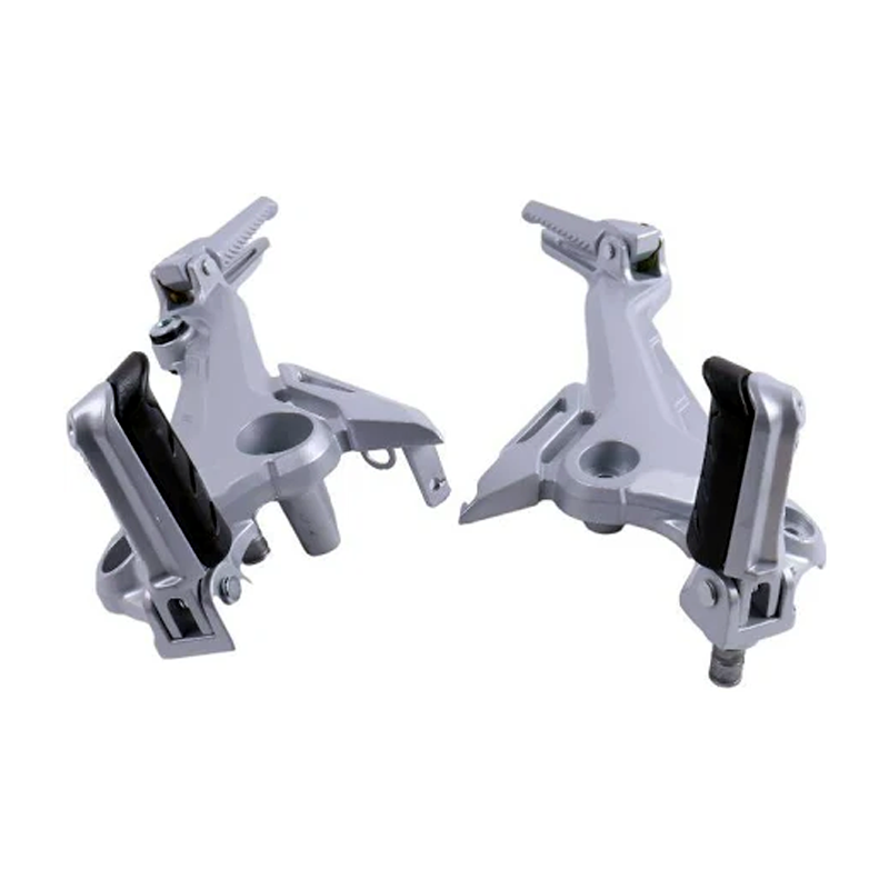 Left & Right Foot Pegs Mount 50700-K26-B00 50600-K26-B00 for Honda Motorcycle2020 Grom 125 - KUDUPARTS