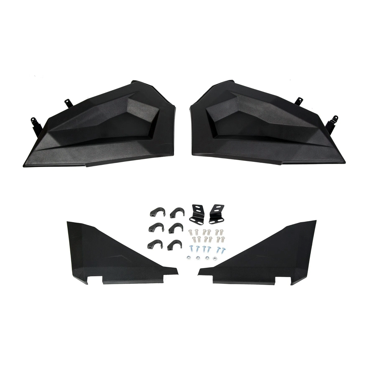 Lower Door Panel Inserts Kit 2879509 for Polaris RZR 900 1000 XP S Turbo 2Door 2014-2023 - KUDUPARTS