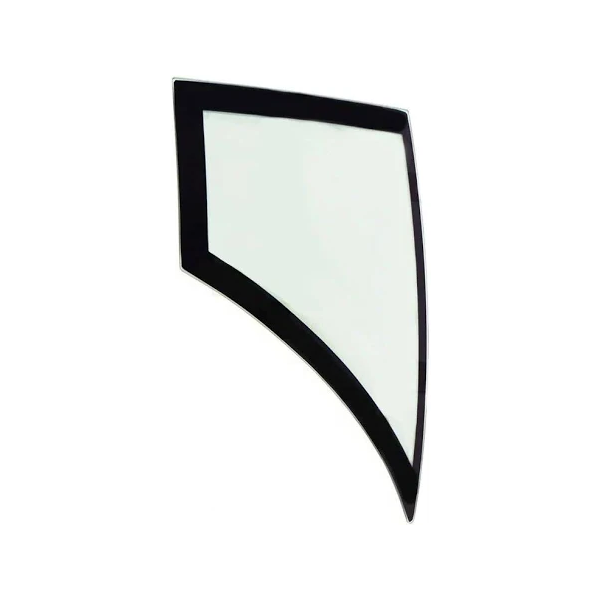 Vitre de porte inférieure gauche 205-9588 pour chargeuse Caterpillar CAT à moteur 3054C (modèles 414E, 416E, 416F, 420E, 420F, 422E, 422F, 428E, 428F, 430E, 430F, 432E, 432F, 434E, 434F, 442E, 444E, 444F, 450E et 450F).