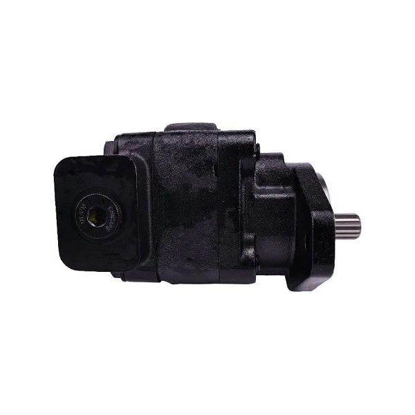 Main Hydraulic External Gear Pump AT179792 for Yanmar 4TNV98CT John Deere 4045 Engine 210L 310E 310G 310J 310K 310L 310SE 310SG 315SE 315SG 710D Loader - KUDUPARTS