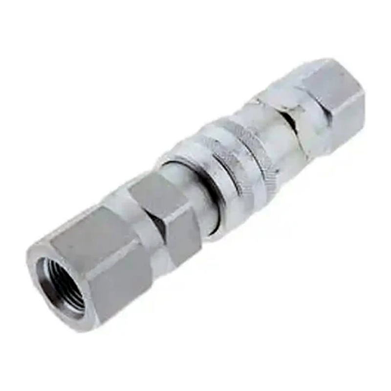Male & Female Flat Face Coupler Kit 426-4052 426-4051 for Caterpillar CAT 247B 247B3 216 216B 216B3 226B 226B3 236 242B - KUDUPARTS