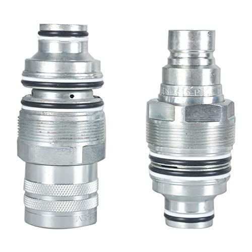 Kit de acoplador de cara plana macho y hembra 6679837 6680018 para Bobcat S205 S220 S250 S300 S330 S450