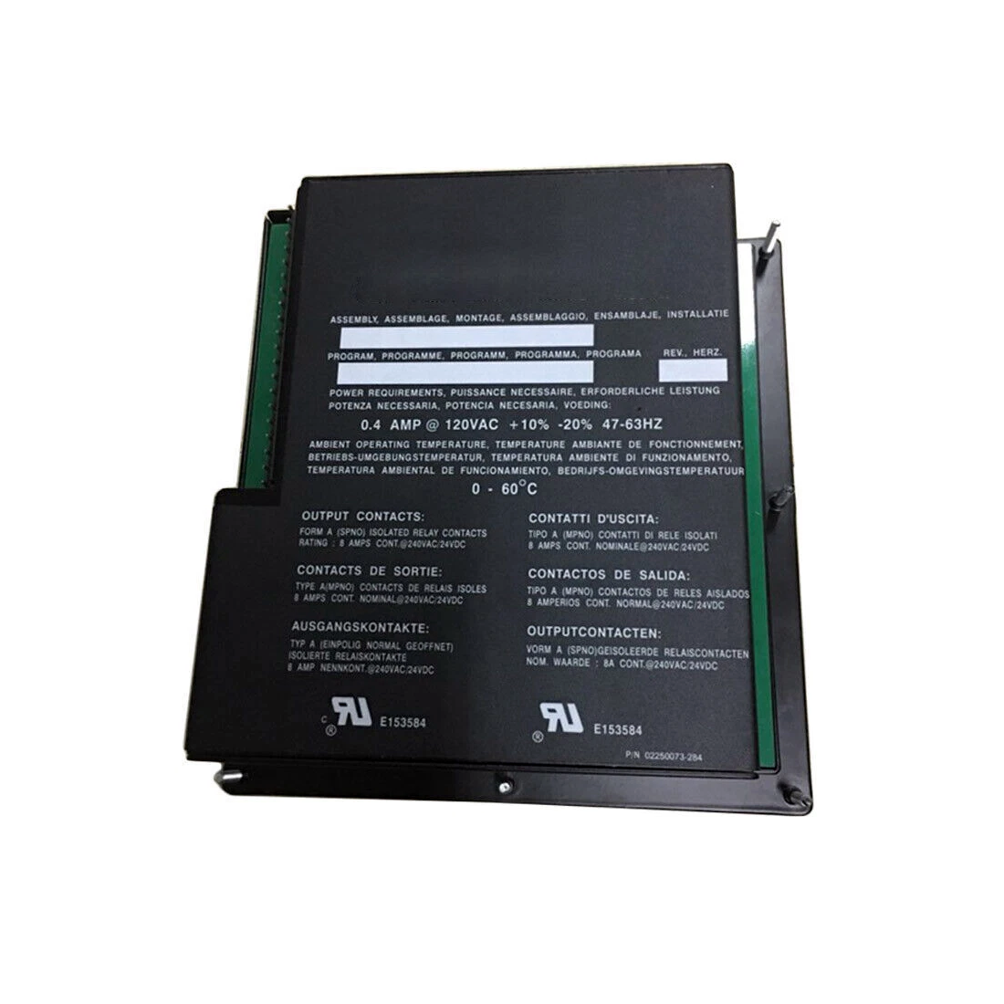 Clavier à membrane du contrôleur 02250073-285 pour compresseur d'air Sullair