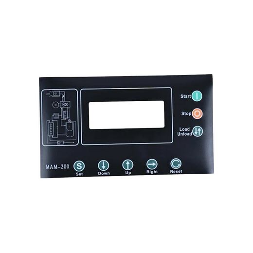 Membrane Keypad of Controller MAM-200 for Air Compressor - KUDUPARTS