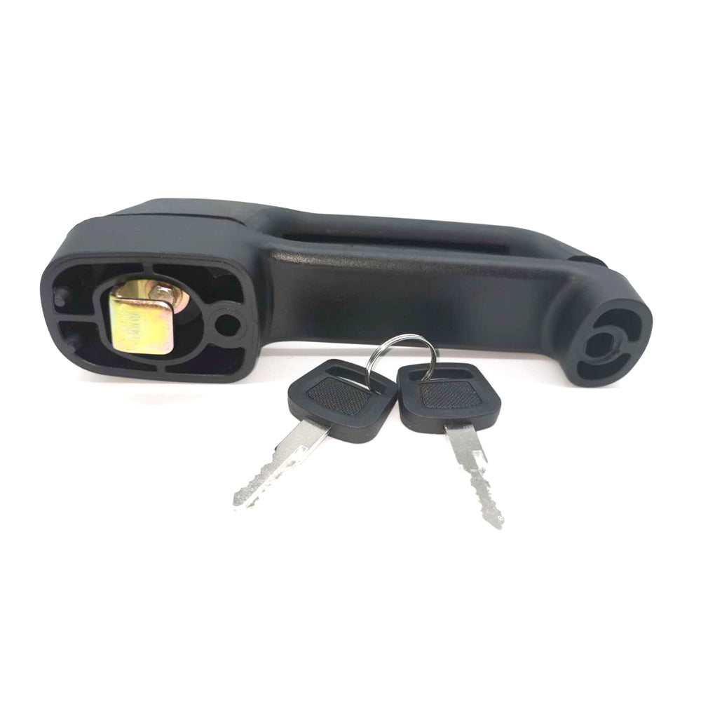 Nouvelle poignée de loquet de porte avant avec lunette 7109662 pour Bobcat 751 753 763 773 863 S185 S205 S220 S250 S300 S330 T110 T140 T180 T190 T200.
