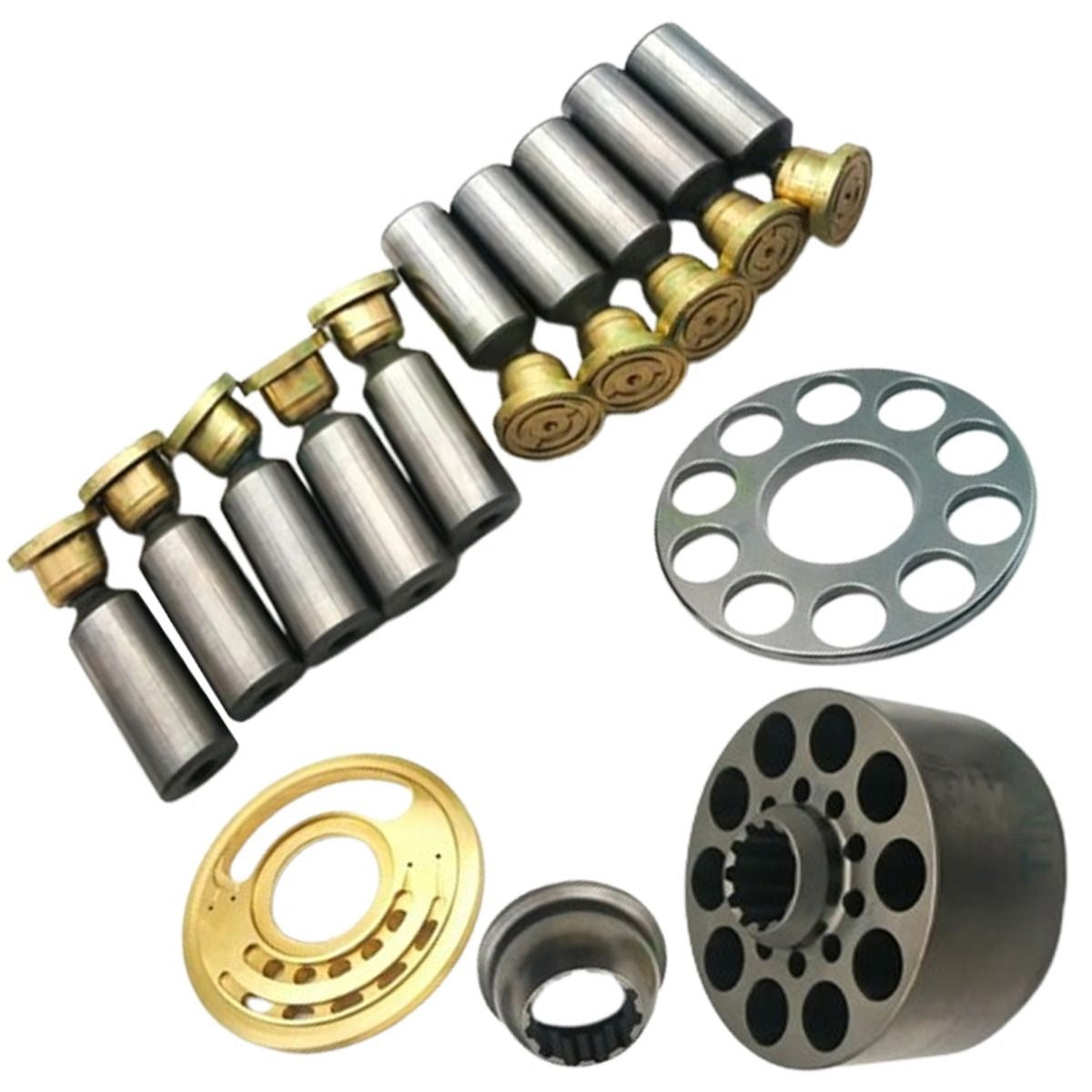 PSVL2-36 Hydraulic Pump Repair Parts Kit for Kubota Excavator KX183 KX185 KX186 KX185-3 - KUDUPARTS