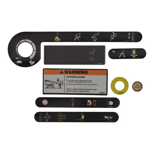 Platform Control Box Decal Kit 2915133 for JLG Boom Lift - KUDUPARTS