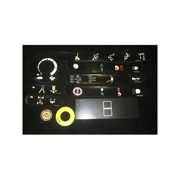 Platform Control Box Decal Kit 2915133 for JLG Boom Lift - KUDUPARTS