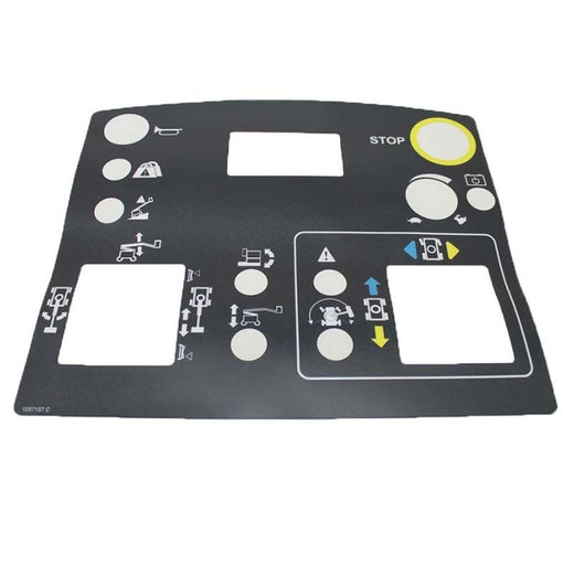 Platform Control Panel Decal 1257157GT 1257157 for Genie Boom Lift Z-33/18 - KUDUPARTS