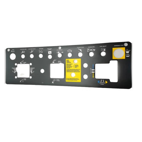 Autocollant 72443GT pour panneau de commande de plateforme pour nacelle articulée Genie Z-45/25 Z-45/25J