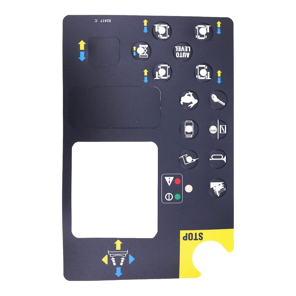Platform Control Panel Decal 82417GT 82417 for Genie GS-2668 RT GS-3384 GS-3390 GS-4390 GS-5390 - KUDUPARTS
