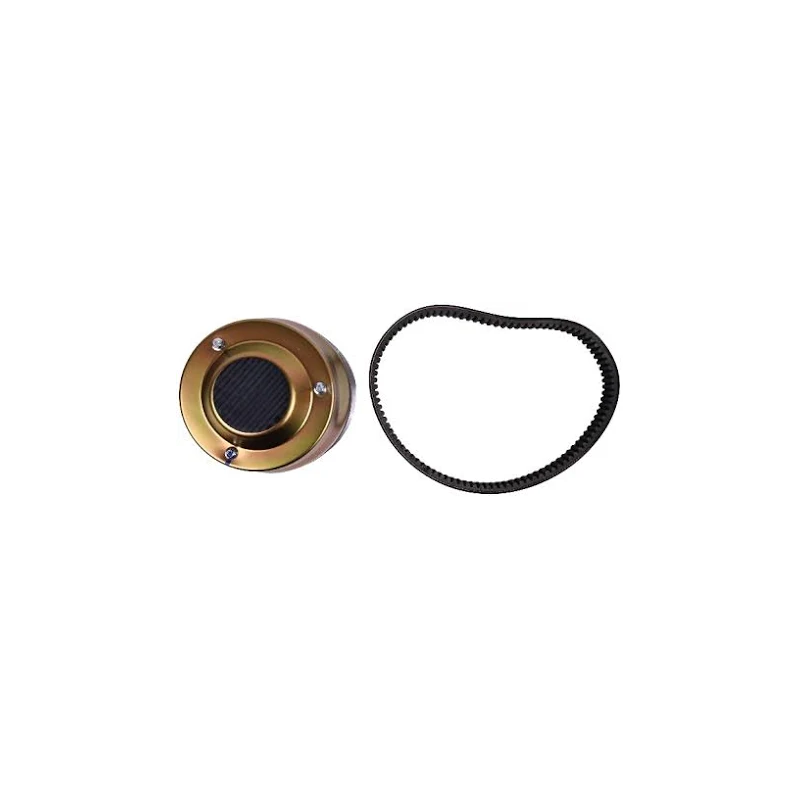 Primary Drive Clutch & Belt JN6-G6201-03 for Yamaha 4 Cycle Gas Golf Cart G2 G8 G9 G11 G14 G16 - KUDUPARTS